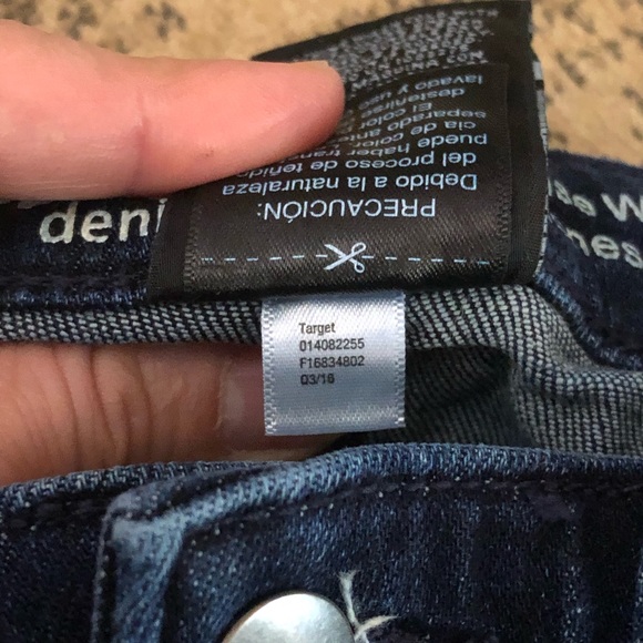 Mossimo Wide-legged Cropped Jean Pant Size 4 - Picture 7 of 7